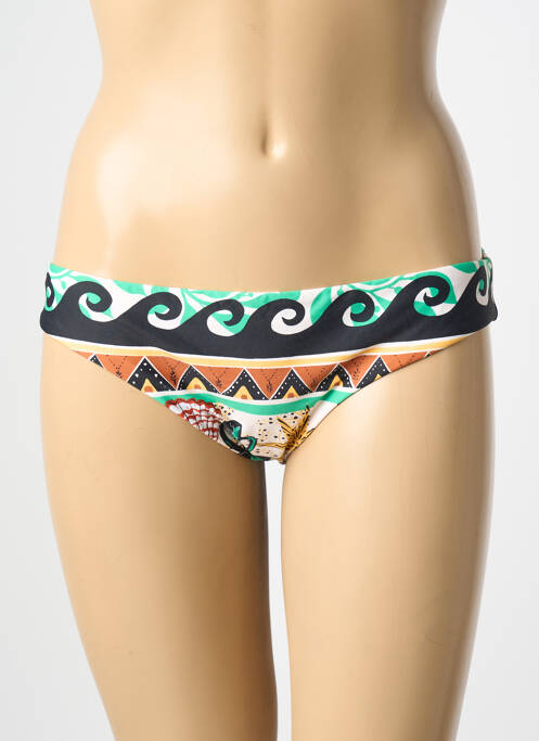 Bas de maillot de bain imprimé fantaisie culotte noir SEAFOLLY femme