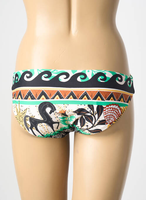 Bas de maillot de bain imprimé fantaisie culotte noir SEAFOLLY femme