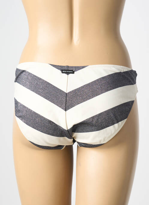 Bas de maillot de bain argent RED POINT femme