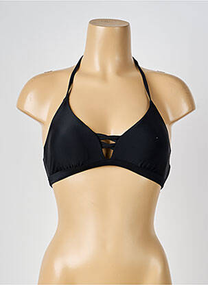 Haut de maillot de bain stretch haut triangles noir MOLLY BRACKEN femme
