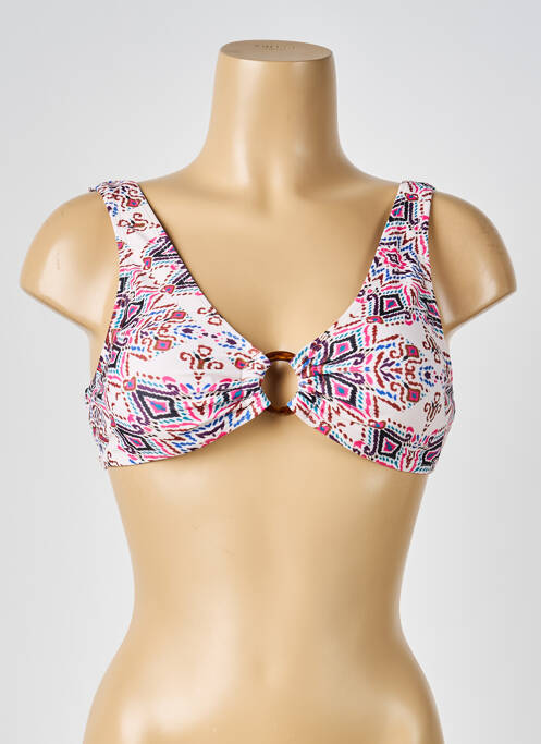 Haut de maillot de bain beige MOLLY BRACKEN femme