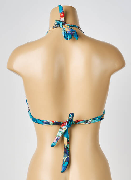 Haut de maillot de bain bleu PAIN DE SUCRE femme