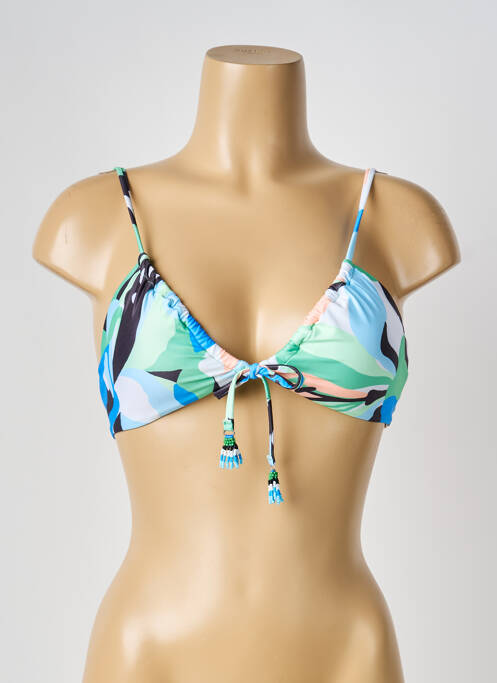 Haut de maillot de bain vert SEAFOLLY femme