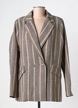 Blazer poches beige MOLLY BRACKEN femme