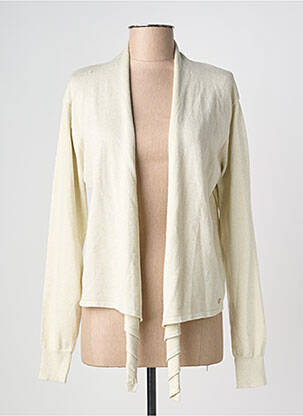 Gilet manches longues stretch beige LES P'TITES BOMBES femme