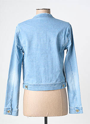 Veste casual col rond bleu LES P'TITES BOMBES femme