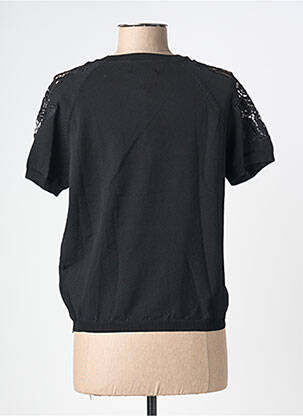 Top stretch manches courtes noir MOLLY BRACKEN femme