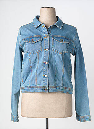 Veste casual poches bleu B.YOUNG femme