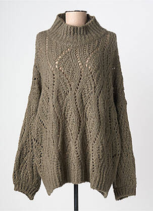 Pull vert BANDITAS FROM MARSEILLE femme