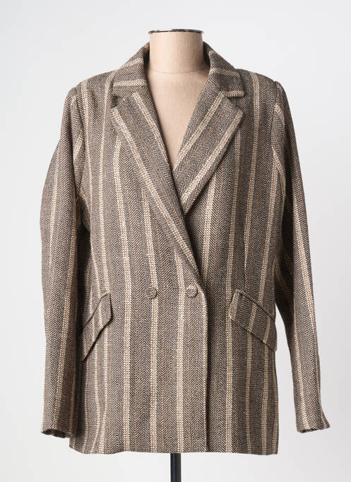 Blazer poches beige MOLLY BRACKEN femme