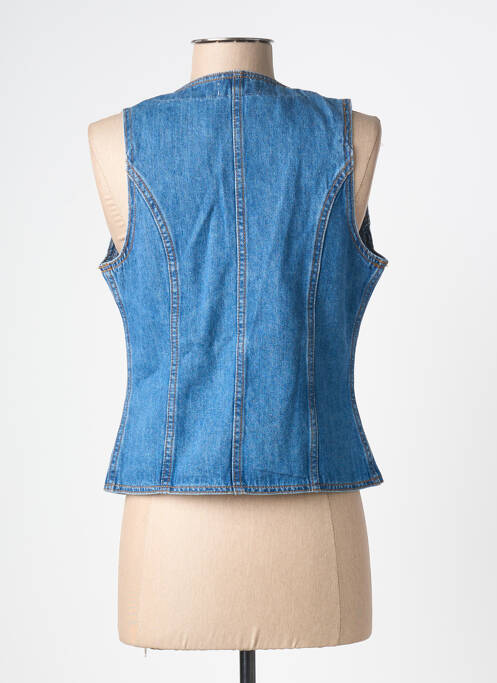 Gilet sans manche bleu MOLLY BRACKEN femme