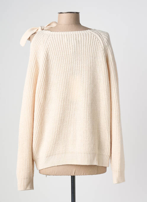 Pull stretch manches longues rose PAKO LITTO femme