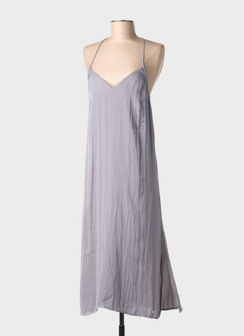 Robe longue gris LES P'TITES BOMBES femme