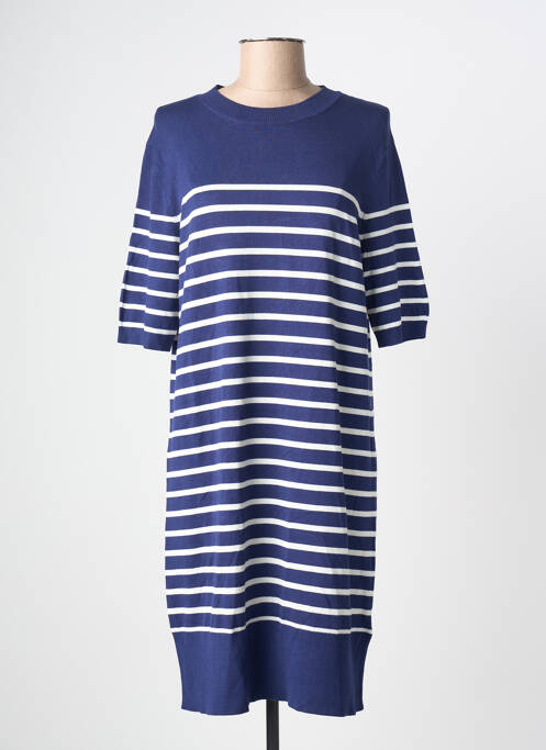 Robe pull bleu B.YOUNG femme