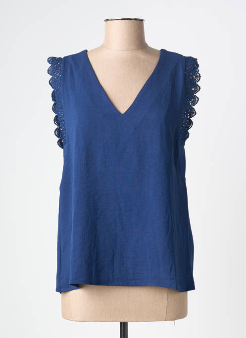 Top bleu MOLLY BRACKEN femme