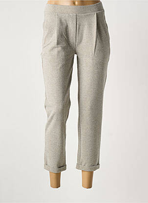 Pantalon 7/8 stretch taille normale beige LPB femme