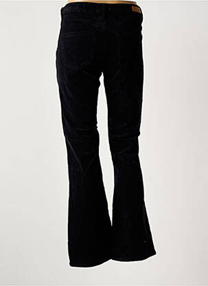 Pantalon flare stretch taille normale noir HAPPY femme