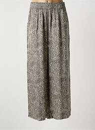 Pantalon large tissage popeline taille normale noir PAKO LITTO femme