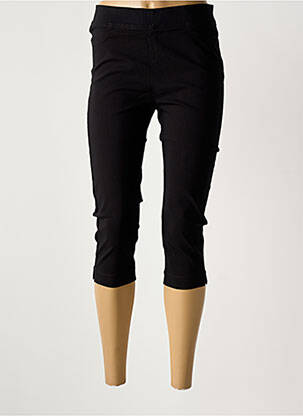 Pantacourt stretch taille normale noir B.YOUNG femme