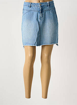 Jupe courte poches bleu LPB femme