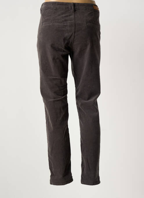 Pantalon chino gris HAPPY femme