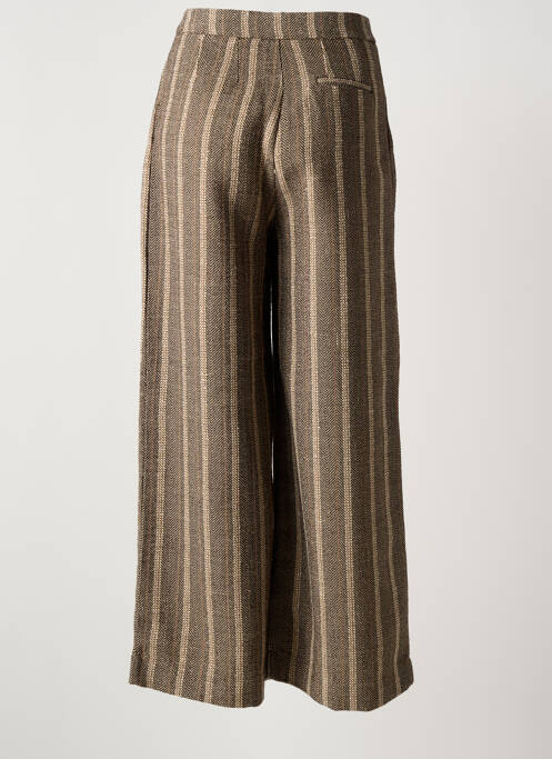 Pantalon large marron MOLLY BRACKEN femme