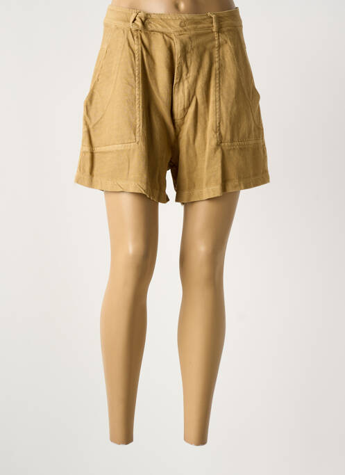 Short marron BANDITAS FROM MARSEILLE femme