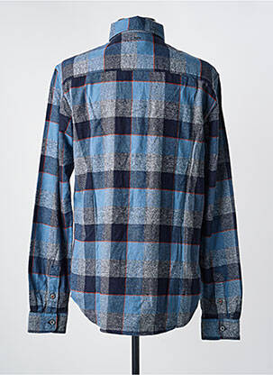 Chemise manches longues poches bleu PETROL INDUSTRIES homme