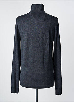 Gilet manches longues tissage chiné gris PETROL INDUSTRIES homme