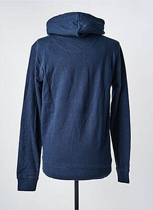 Sweat-shirt à capuche tissage jersey manches longues bleu PETROL INDUSTRIES homme