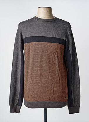 Pull stretch manches longues bleu PETROL INDUSTRIES homme