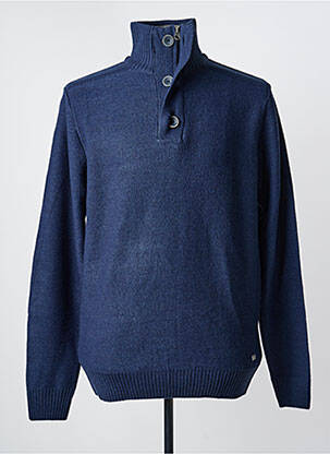 Pull stretch manches longues bleu PETROL INDUSTRIES homme