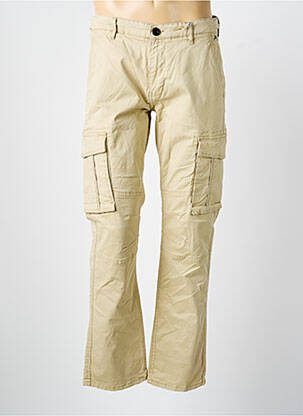Pantalon cargo slim taille basse beige PETROL INDUSTRIES homme
