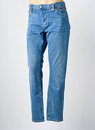 Jeans coupe slim stretch taille normale bleu NO EXCESS homme