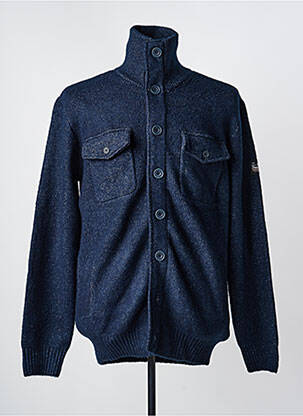 Gilet manches longues bleu PETROL INDUSTRIES homme