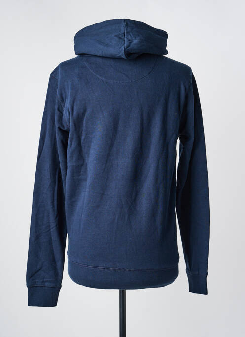 Sweat-shirt à capuche tissage jersey manches longues bleu PETROL INDUSTRIES homme