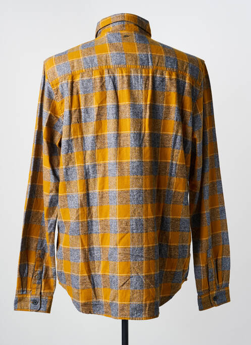 Chemise manches longues jaune PETROL INDUSTRIES homme