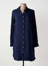 Robe courte manches longues manches longues bleu TBS femme