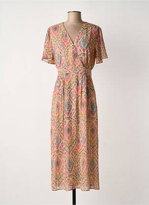 Robe longue beige JULIE GUERLANDE femme