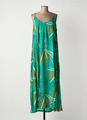 Robe longue vert LOLA ESPELETA femme