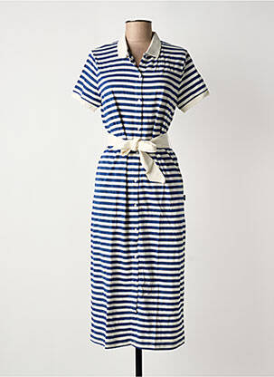 Robe mi-longue bleu TBS femme