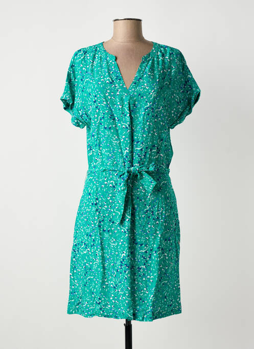 Robe courte vert TBS femme