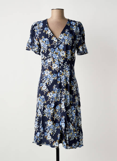 Robe mi-longue bleu B.YOUNG femme