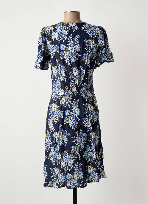 Robe mi-longue bleu B.YOUNG femme