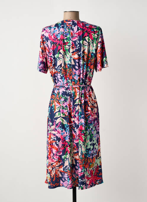 Robe mi-longue bleu GRIFFON femme