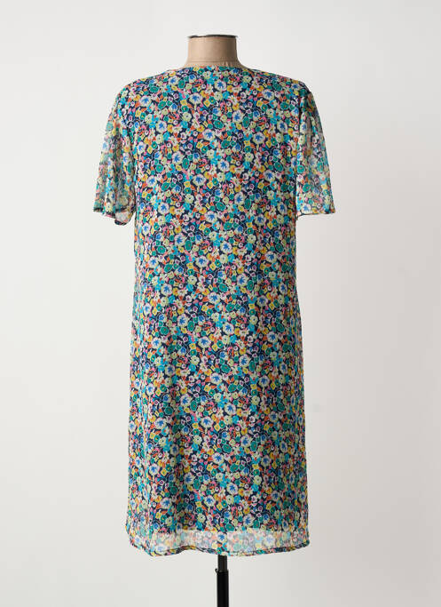 Robe mi-longue bleu GRIFFON femme