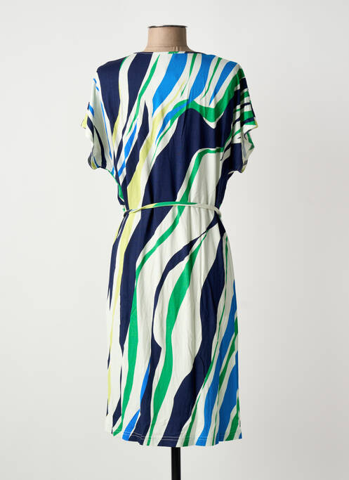 Robe mi-longue bleu GRIFFON femme