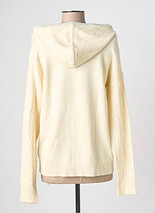Pull coupe cintrée manches longues beige JULIE GUERLANDE femme
