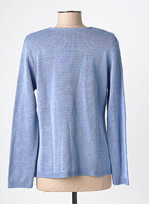 Gilet manches longues coupe cintrée bleu GRIFFON femme
