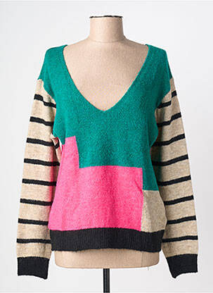 Pull vert LOLA ESPELETA femme